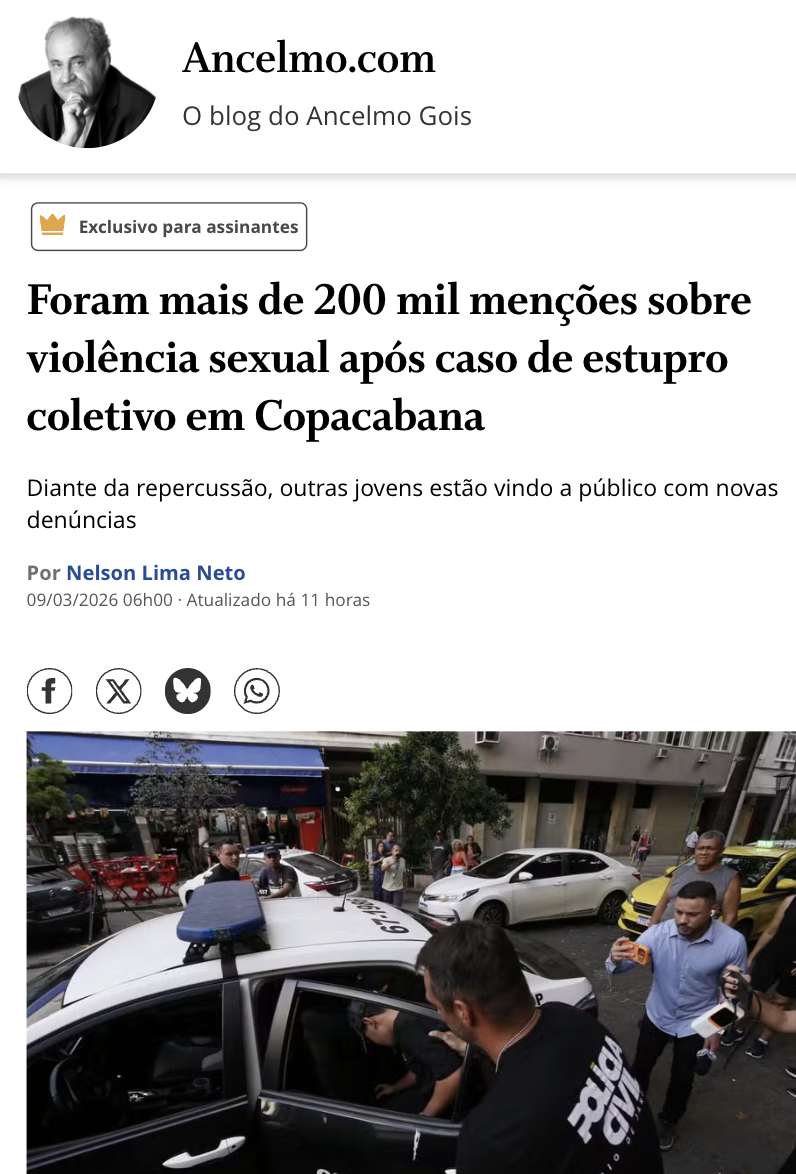 2L Digital é destaque na coluna de Ancelmo Gois, em O Globo